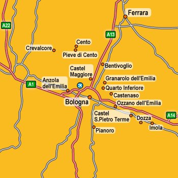 Hotels around Bologna