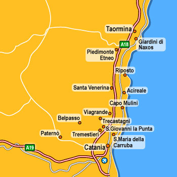 Hotels around Catania