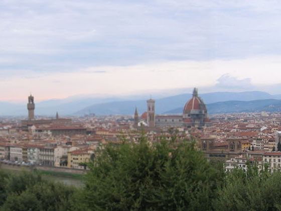 view on Florence