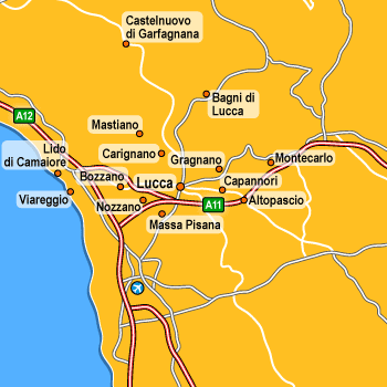Hotels around Lucca