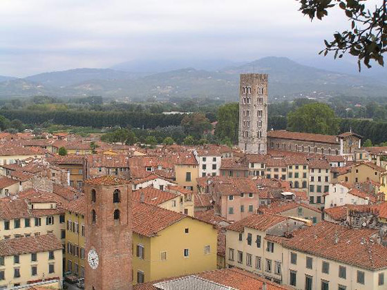 View on Lucca