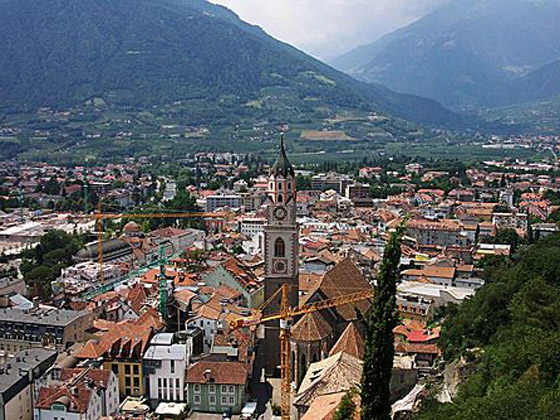 View on Merano