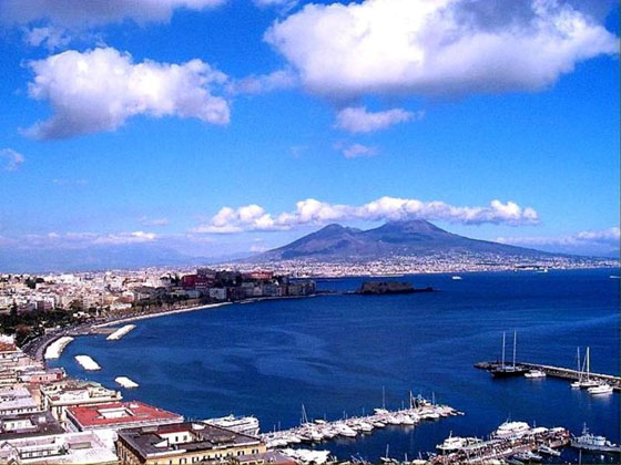 view on Naples