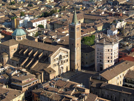 View on Parma