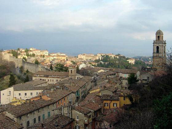View on Perugia