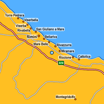 Hotels around Rimini