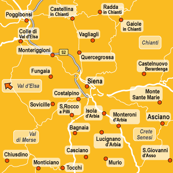 Hotels around Siena