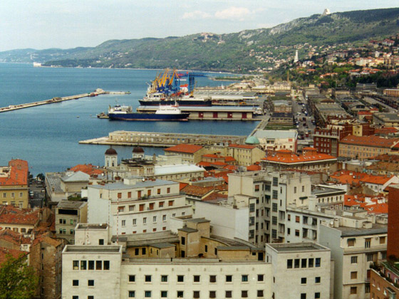 View on Trieste