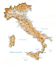 clickable map of Italy