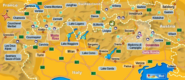 Hotels in the Alpes