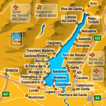 Hotels around Lake Garda