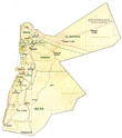 map of Jordan