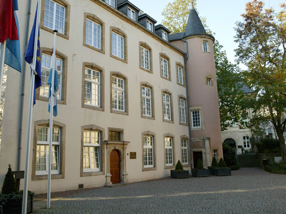 Hotel de Bourgogne, Presidence of the Government, home of the Prime Minister   .... photo copyright State of Luxembourg