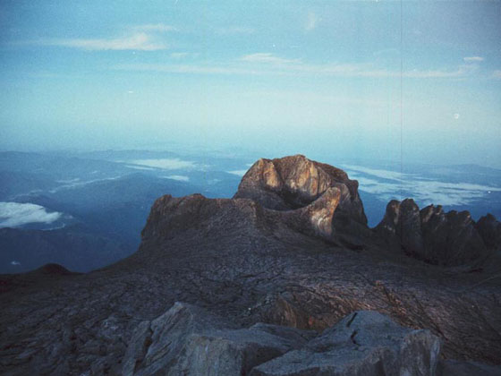 Mount Gunung Kinabalu in the Summer