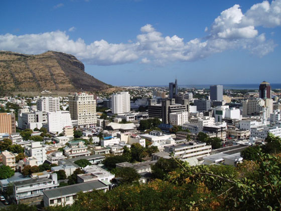 view on Port Louis
