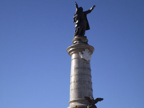 Statue in Ciudad Juarez