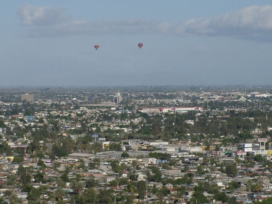 view over Mexicali