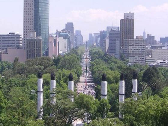 Mexico City Paseo de la Reforma