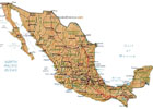 map of Mexico