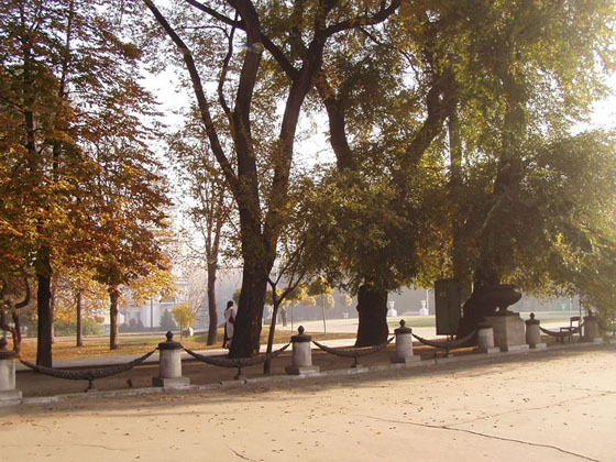 Park in Chisinau, one of Europe&acute;s greenest citeis