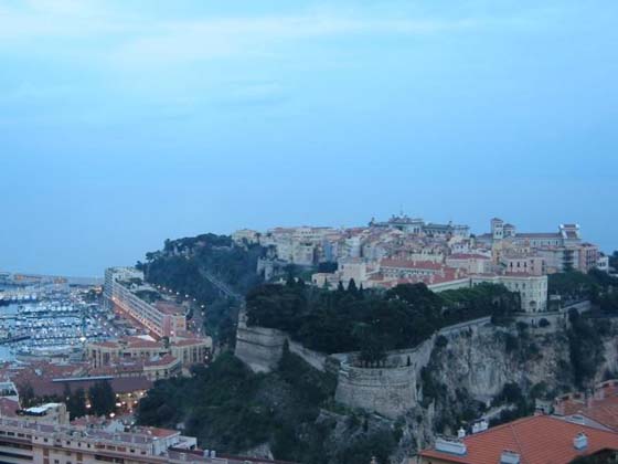Palais Princier Monaco on the Rocher
