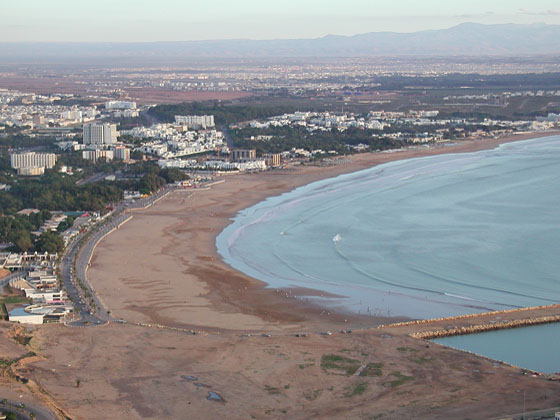 view on Agadir