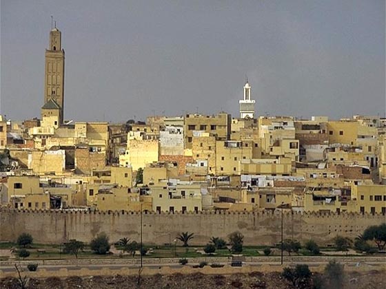View on Meknes