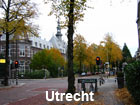 Street in Utrecht with Heineken sign