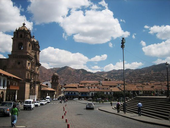 view on the Cathedral of CuscoCusco