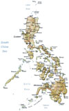 map of the Philippines
