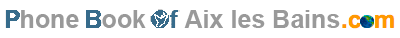 Phonebook of Aix les Bains.com - Annuaire Aix les Bains