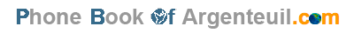 Phonebook of Argenteuil.com - Annuaire Argenteuil