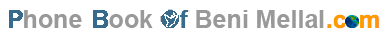 Phonebook of Beni Mellal.com