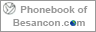 Phonebook of Besancon.com
