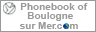 Phonebook of Boulogne sur Mer.com