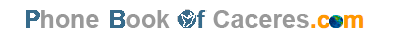 Phonebook 
of Caceres.com - Guia Telefonica Caceres - find Companies and People in Caceres