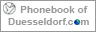 Phonebook of Duesseldorf.com