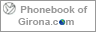 Phonebook of Girona.com