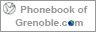 Phonebook of Grenoble.com