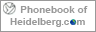 Phonebook of Heidelberg.com
