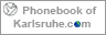 Phonebook of Karlsruhe.com
