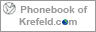Phonebook of Krefeld.com