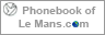 Phonebook of Le Mans.com