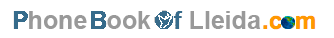 Phonebook 
of Lleida.com - Guia Telefonica Lleida - find Companies and People in Lleida