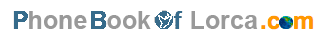 Phonebook 
of Lorca.com - Guia Telefonica Lorca - find Companies and People in Lorca