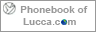 Phonebook of Lucca.com