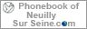 Phonebook of Neuilly sur Seine.com
