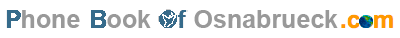 Phonebook of Osnabrueck.com - Telefonbuch Osnabrueck - Branchenbuch Osnabrueck