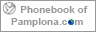 Phonebook of Pamplona.com