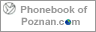 Phonebook of Poznan.com